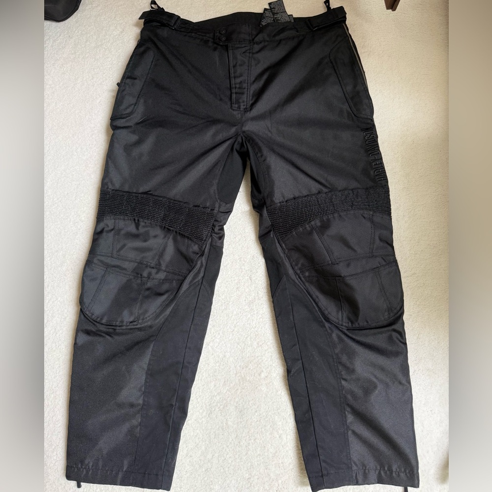 Harley-Davidson Men's Black Riding Pants